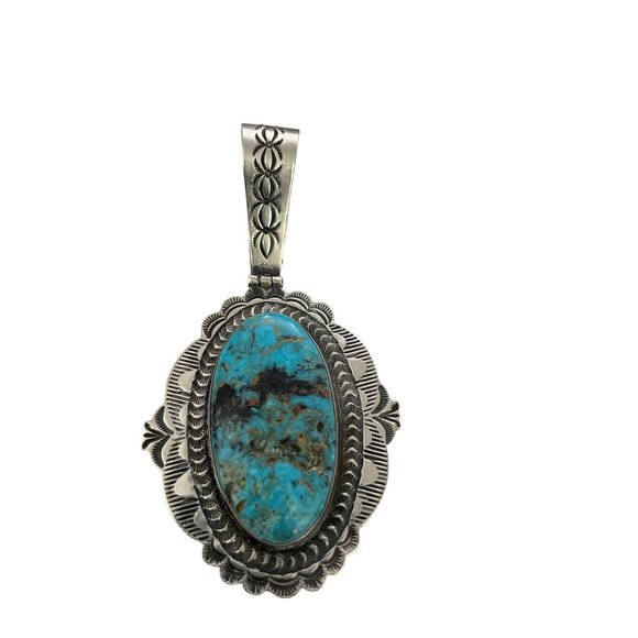 Navajo native American. Jewelry - Navajo native American turquoise pendant